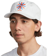 RVCA Jesse Brown Asterisk Snapback Hat White Men's Hats RVCA 