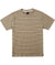RVCA Road Runner Stripe T-Shirt Latte Men's Short Sleeve T-Shirts RVCA 