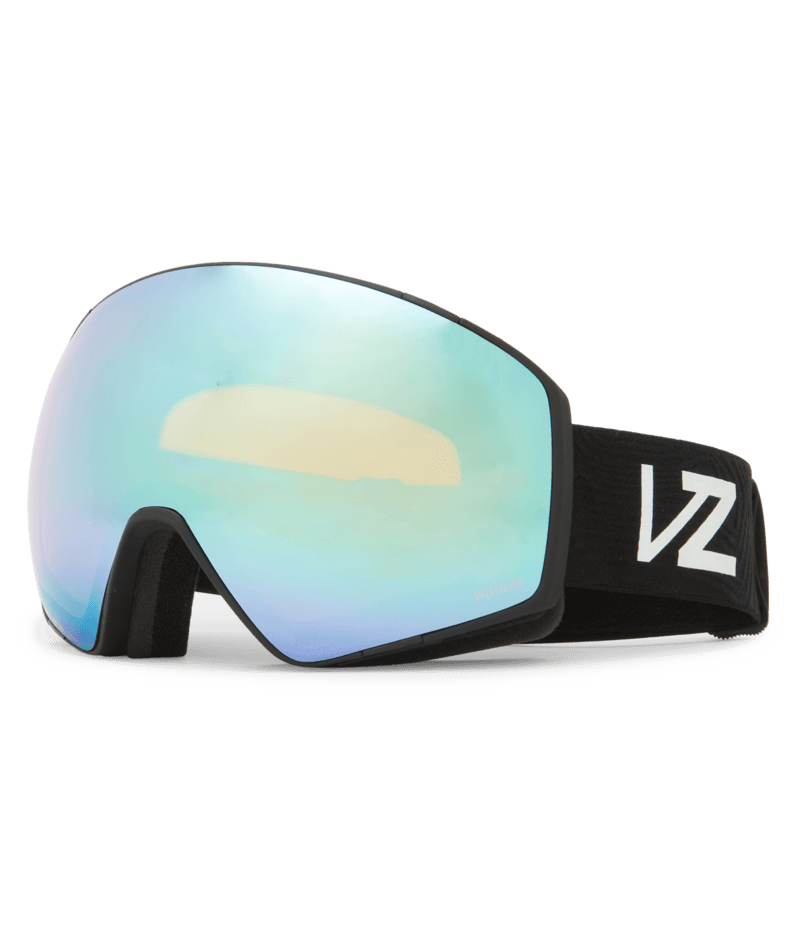 VONZIPPER Jetpack Black Satin - Wildlife Stellar Chrome + Low Light Snow Goggle Youth Snow Goggles VonZipper 