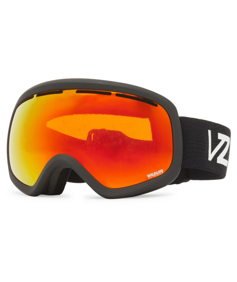 VONZIPPER Skylab Black Satin - Wildlife Fire Chrome + Low