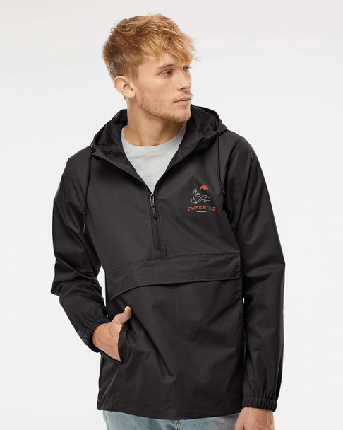 FREERIDE Pow Slash Anorak Reactive Black Men's Street Jackets Freeride 
