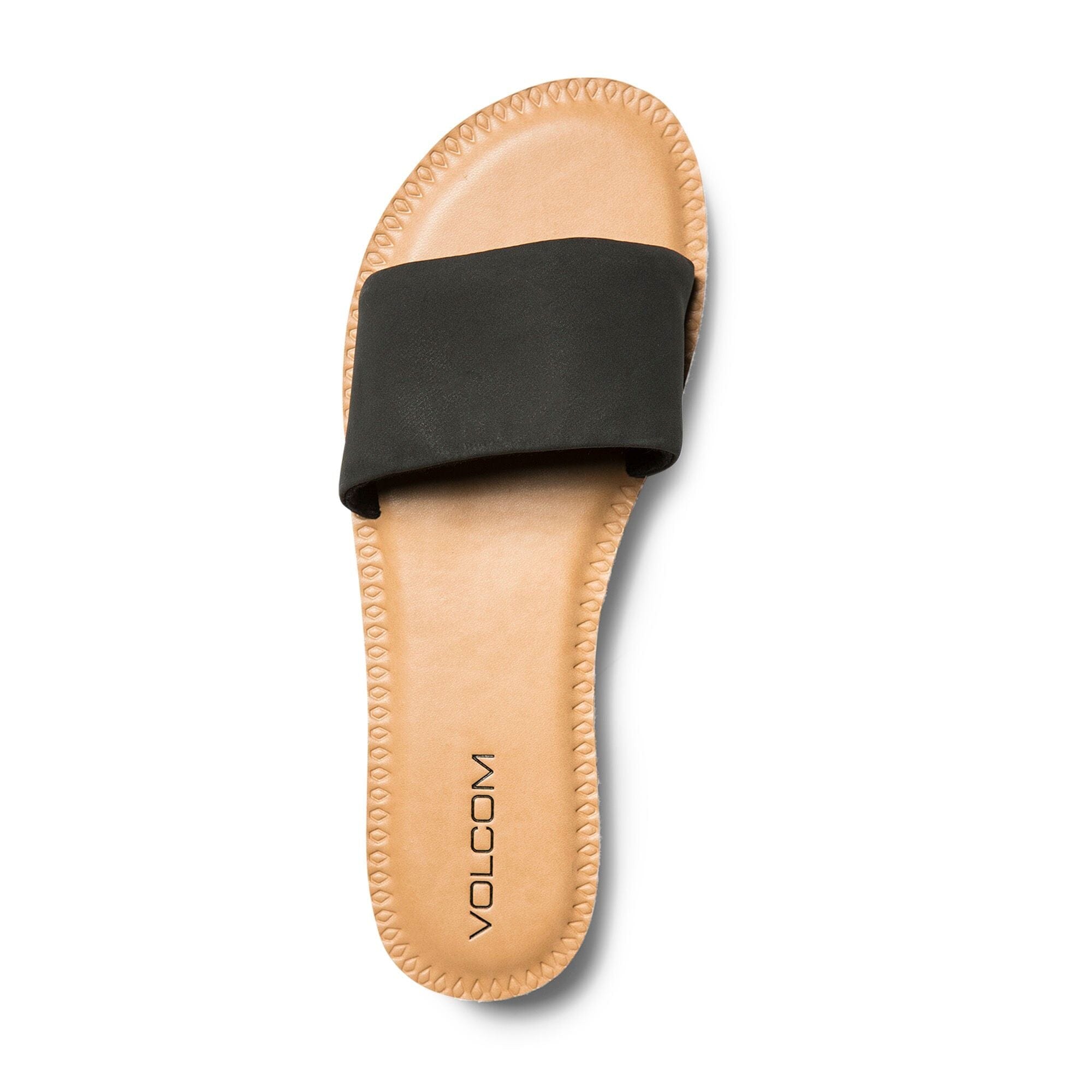 VOLCOM Women's Simple Slide Sandals Black Women's Sandals Volcom 