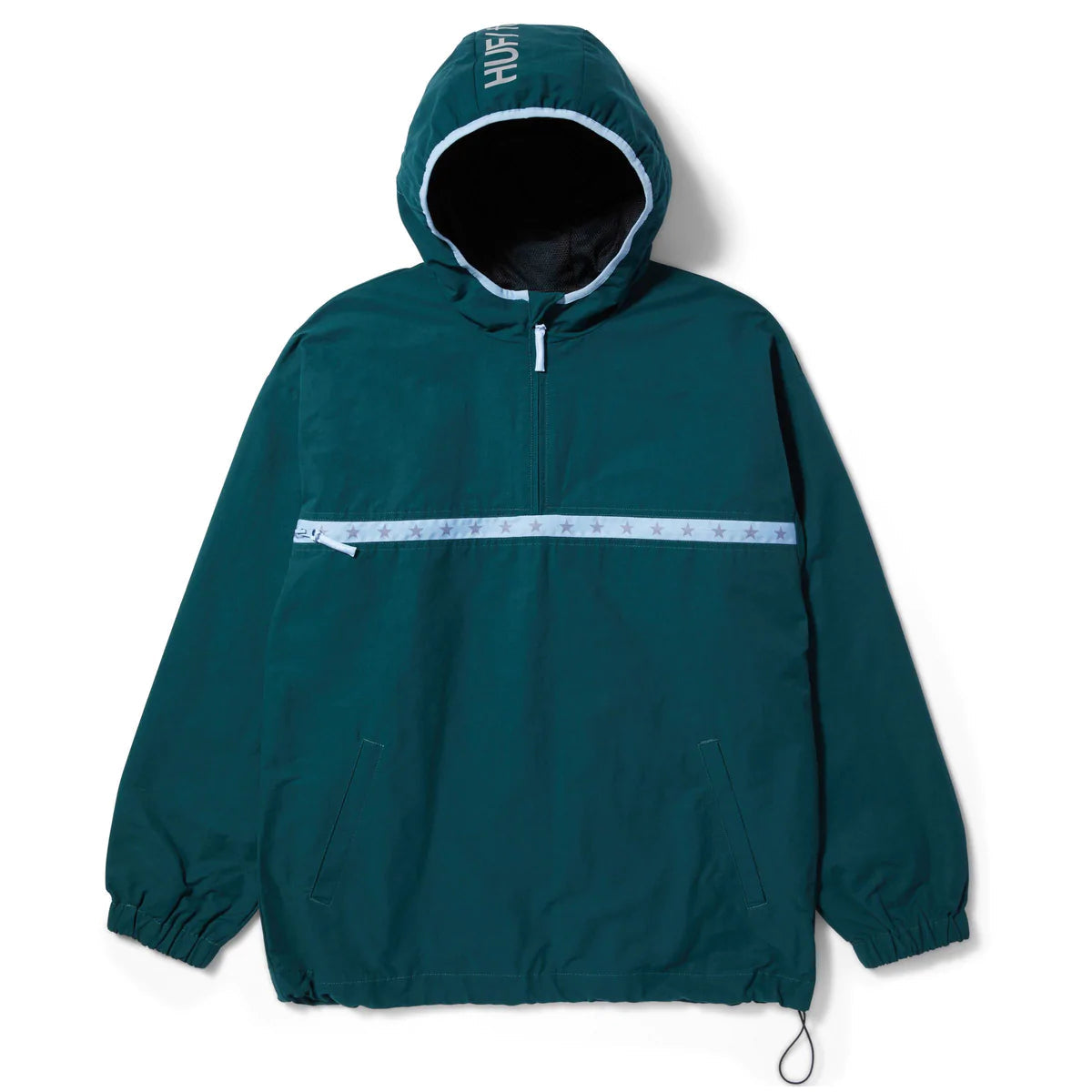 Huf 2025 black windbreaker