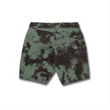 VOLCOM Frickin Mix Elastic Waist Boardshorts Boys Dark Forest Boy's Boardshorts Volcom 