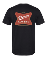 FREERIDE Low Life T-Shirt Black Men's Short Sleeve T-Shirts Freeride 
