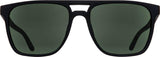SPY Czar Soft Matte Black - Happy Grey Green Polarized Sunglasses SUNGLASSES - Spy Sunglasses Spy 
