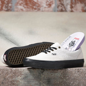 VANS Skate Era Shoes (Breana Geering) Marshmallow/Black FOOTWEAR - Men's Skate Shoes Vans 