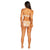 VOLCOM Women's Bloom Shaka Scoop Bikini Top Hazelnut Women's Bikini Tops Volcom 