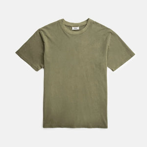 RHYTHM Classic Vintage T-Shirt Olive Men's Short Sleeve T-Shirts Rhythm 