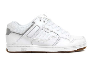 DVS Enduro 125 Shoes White Reflective Gum Suede Men's Skate Shoes DVS 9 