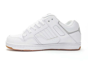 DVS Enduro 125 Shoes White Reflective Gum Suede Men's Skate Shoes DVS 