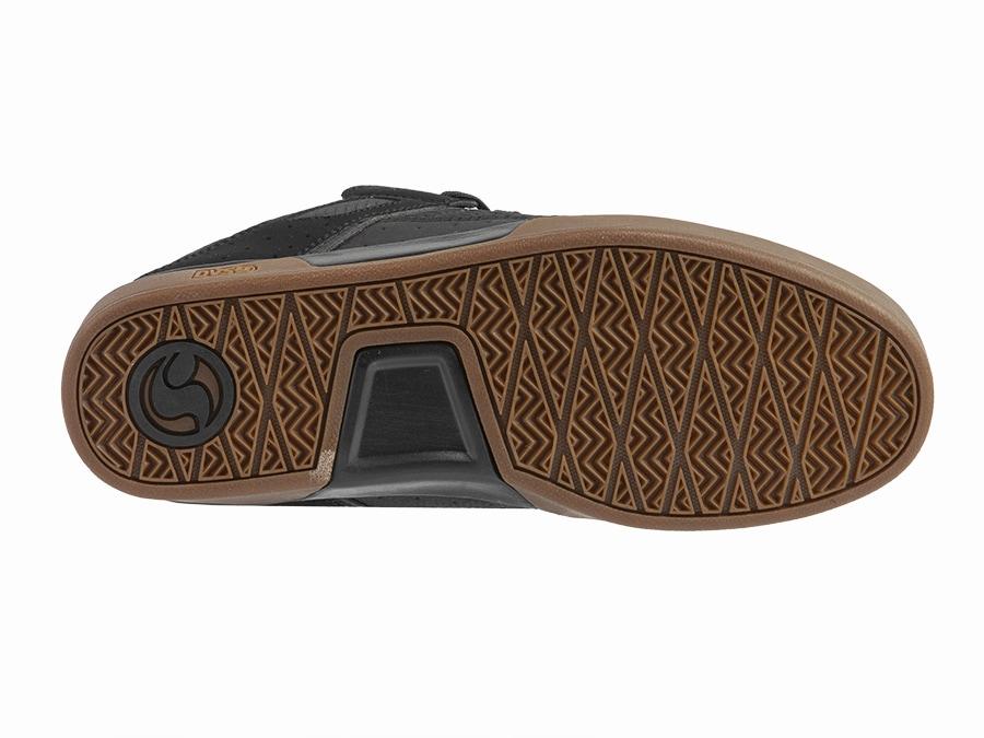 DVS Comanche 2.0 + Dave Bachinsky Shoes Black Reflective Gum Nubuck FOOTWEAR - Men's Skate Shoes DVS 
