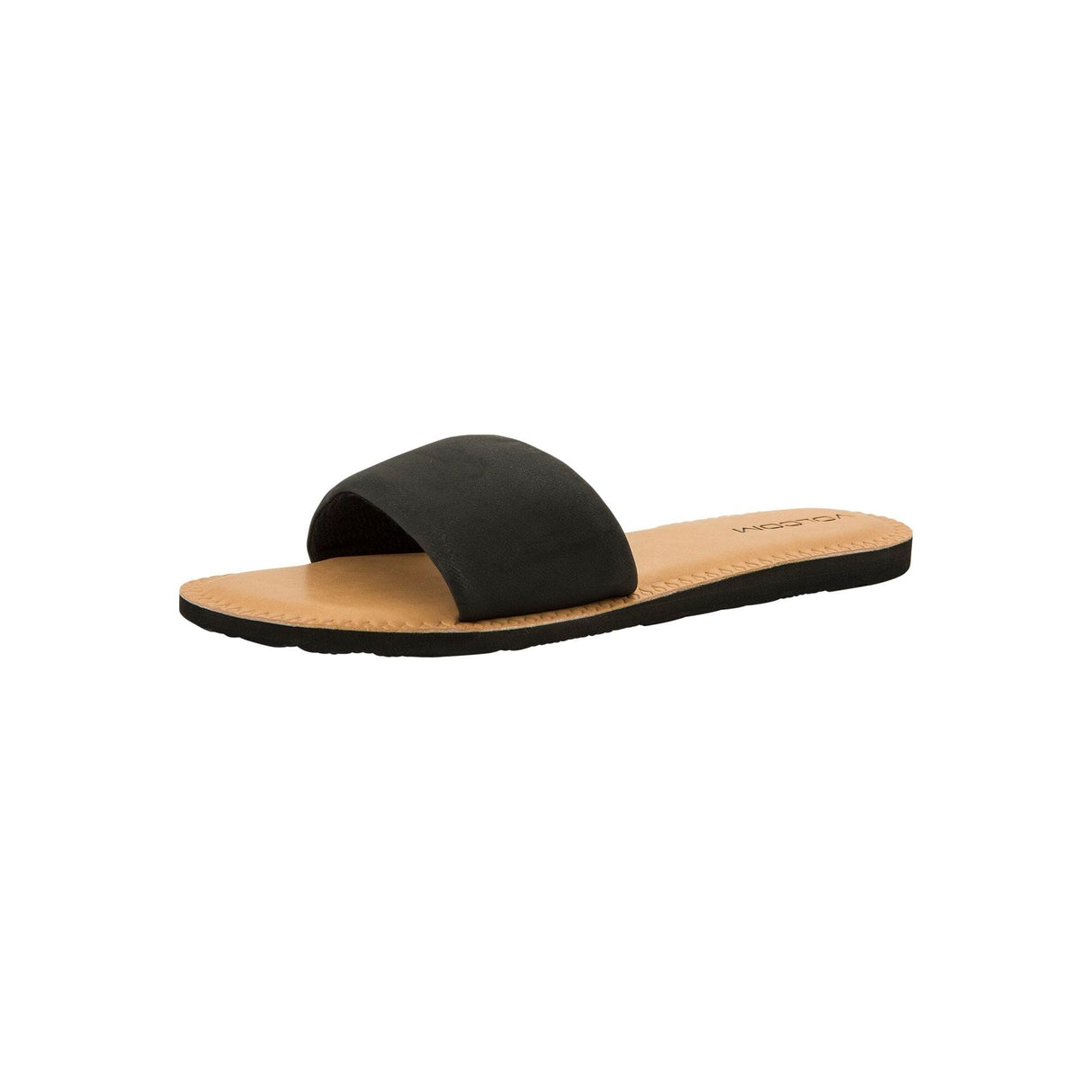VOLCOM Women's Simple Slide Sandals Black Women's Sandals Volcom 