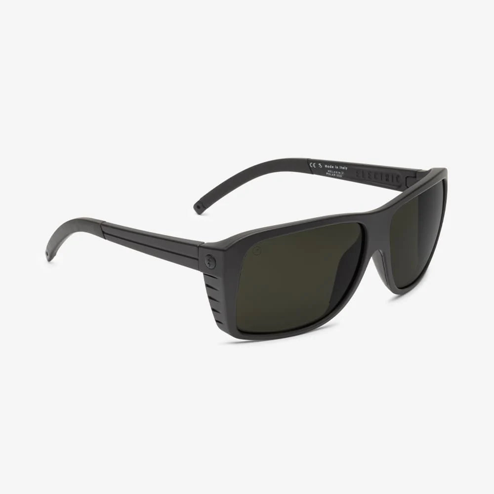 ELECTRIC Bristol Matte Black - Grey Polarized Sunglasses Sunglasses Electric 
