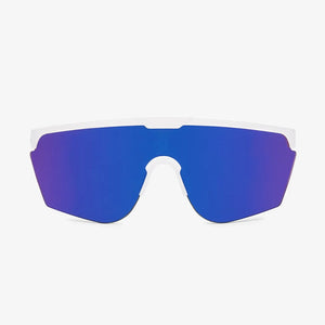 ELECTRIC Cove Gloss White - Grey Plasma Chrome Sunglasses Sunglasses Electric 