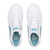 LAKAI Flaco 2 Mid Shoes White/Nile Leather Men's Skate Shoes Lakai 