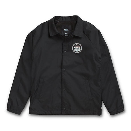 VANS Torrey II Coaches Jacket Boy's Black Boy's Street Jackets Vans 