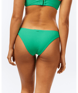 RIP CURL Women's Premium Surf Cheeky Coverage Bikini Bottom Green Women's Bikini Bottoms Rip Curl 