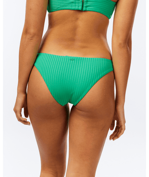 RIP CURL Women's Premium Surf Cheeky Coverage Bikini Bottom Green Women's Bikini Bottoms Rip Curl 