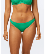 RIP CURL Women's Premium Surf Cheeky Coverage Bikini Bottom Green Women's Bikini Bottoms Rip Curl 