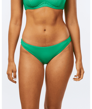 RIP CURL Women's Premium Surf Cheeky Coverage Bikini Bottom Green Women's Bikini Bottoms Rip Curl 