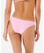 RIP CURL Women's Premium Surf Cheeky Coverage Bikini Bottom Light Pink Women's Bikini Bottoms Rip Curl 