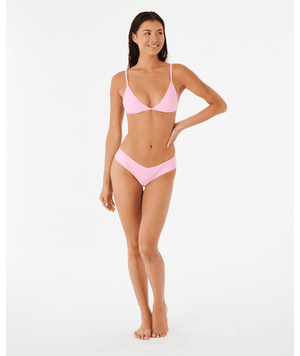 RIP CURL Women's Premium Surf Skimpy Bikini Bottom Light Pink Women's Bikini Bottoms Rip Curl 