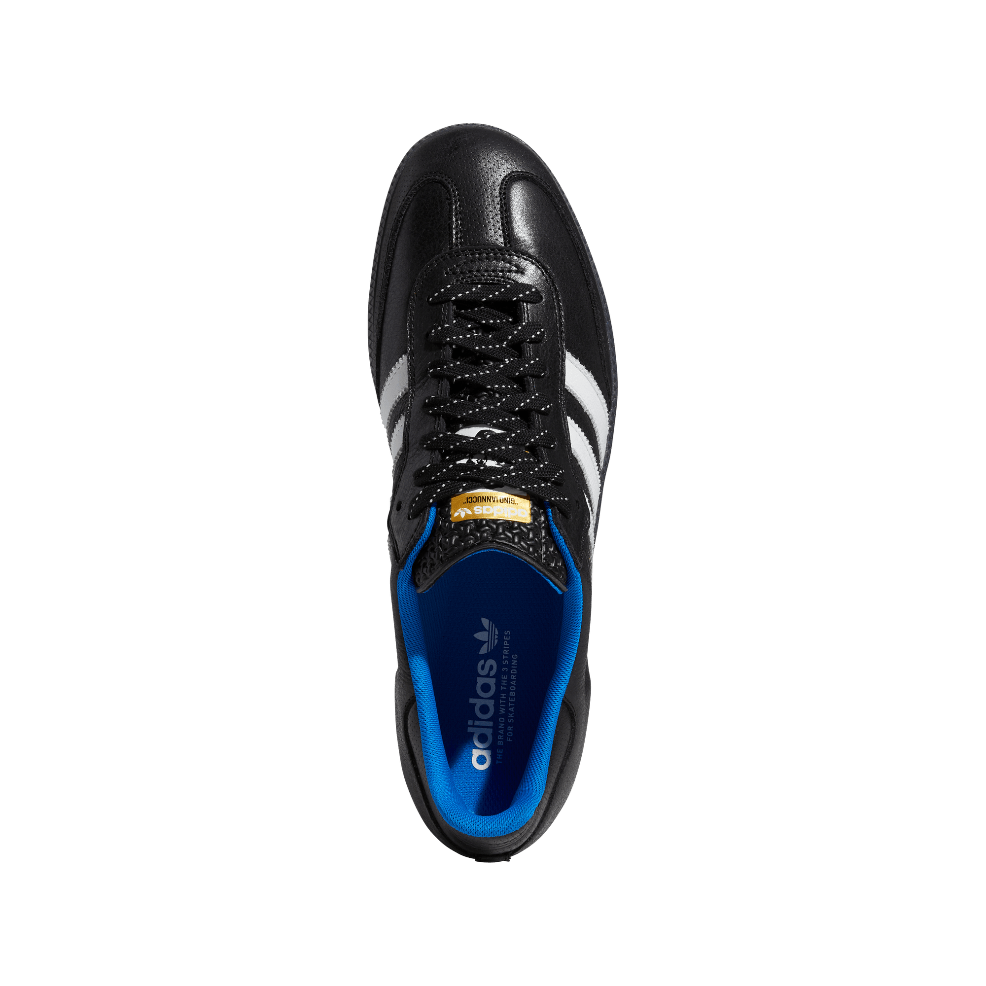 ADIDAS Samba ADV RYR Shoes Core Black/Cloud White/Blue Bird Men's Skate Shoes Adidas 