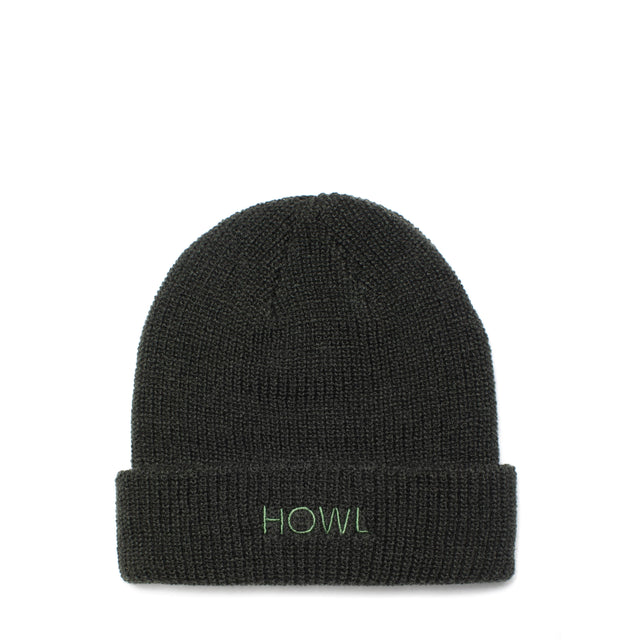 HOWL Gasoline Beanie Green Men's Beanies Howl 