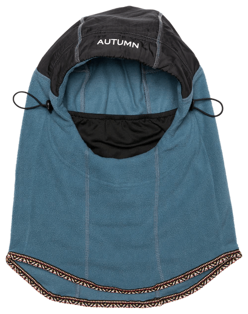 AUTUMN Hi Tek Hood Slate Blue Winter Face Masks Autumn 