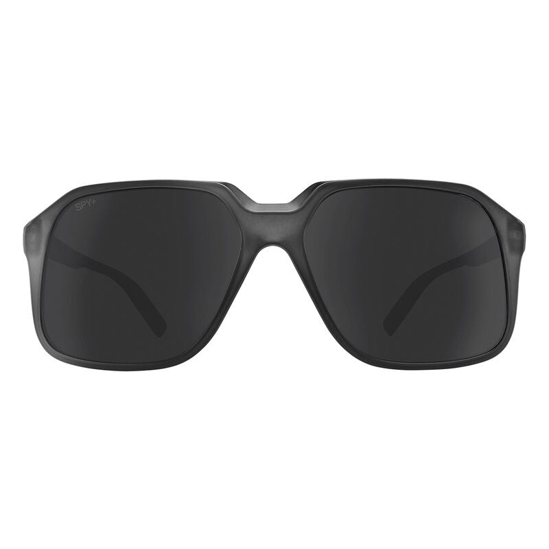 SPY Hot Spot Matte Translucent Black - Grey Polarized Sunglasses