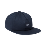 HUF Set Box Snapback Hat Navy Men's Hats huf 