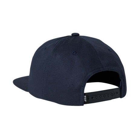 HUF Set Box Snapback Hat Navy Men's Hats huf 