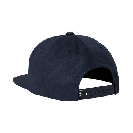 HUF Set Triple Triangle Snapback Hat Navy Men's Hats huf 