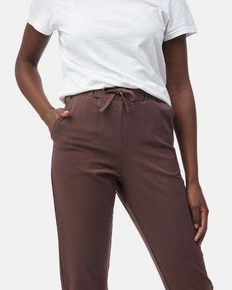 TENTREE Women's Belmont Repreve Jogger Dark Oak Women's Pants Tentree 