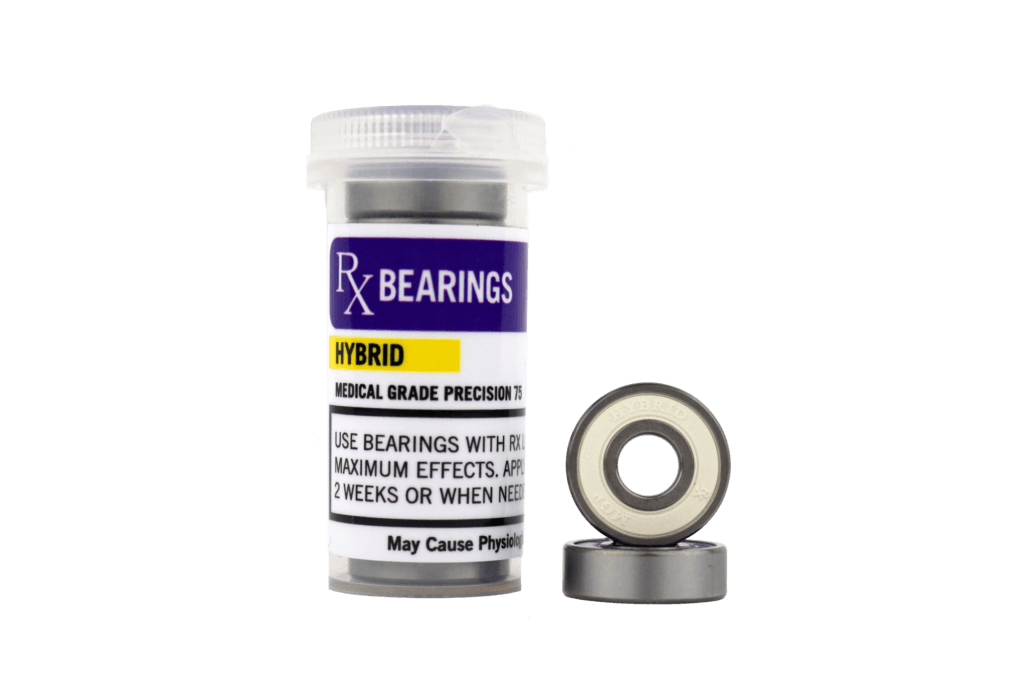 RX BEARINGS MGP-75 Hybrid Skateboard Bearings Bearings RX Bearings 