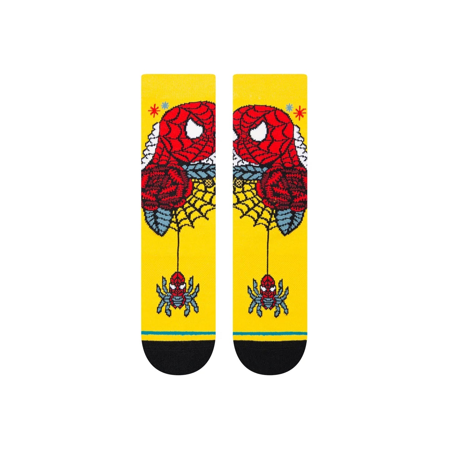 STANCE Kids Spiderman Spidey Socks Yellow Youth Socks Stance 
