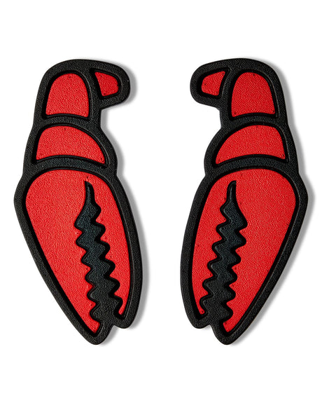 CRAB GRAB Mega Claw Traction Pad Black/Red Snowboard Stomp Pads Crab Grab 
