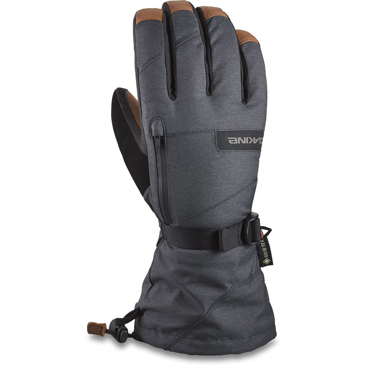 DAKINE Leather Titan GORE-TEX Glove Carbon WINTER GLOVES - Men's Snowboard Gloves and Mitts Dakine L 