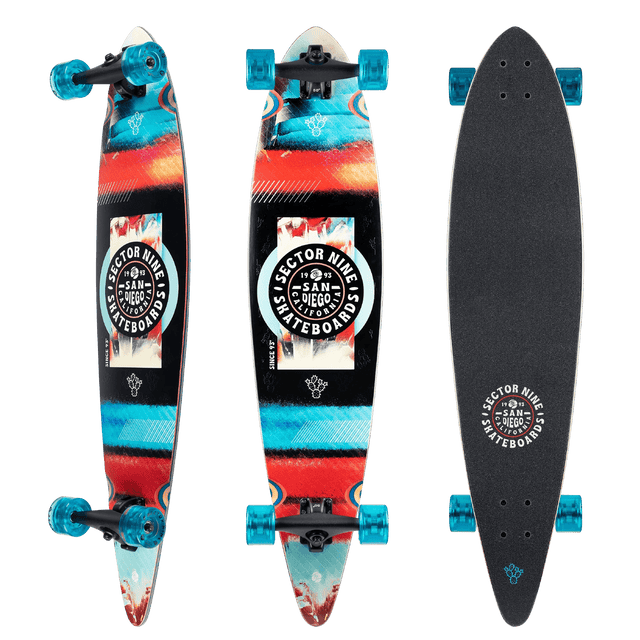 SECTOR 9 Ledger Fiesta Longboard Complete Longboard Completes Sector Nine 