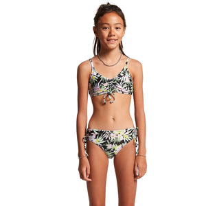 VOLCOM On Tropic Crop Bikini Set Girls Multi KIDS APPAREL - Girl's Swimwear Volcom 8 