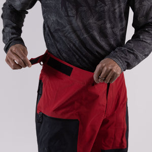 JONES Shralpinist 3L GORE-TEX Pro Snowboard Pants Safety Red 2023 Men's Snow Pants Jones Snowboards 