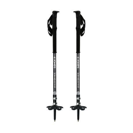 Jones Talon PRO Splitboard Poles Black Backcountry Poles Jones Snowboards 