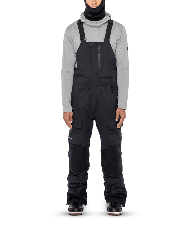 686 GORE-TEX Stretch Dispatch Bib Snowboard Pants Black 2023 Men's Snow Bib Pants 686 
