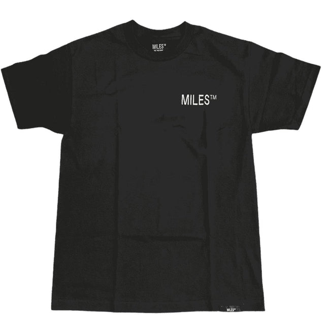 MILES Logo Hit T-Shirt Black Men's Short Sleeve T-Shirts Miles 