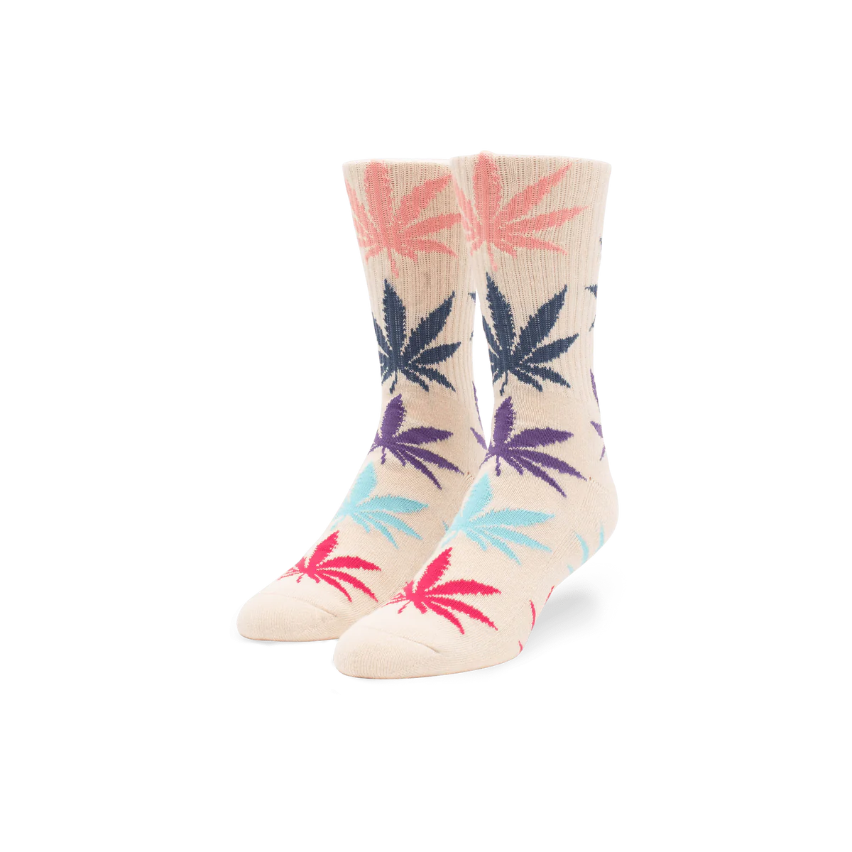 HUF Multi Hit Plantlife Sock Cream Men's Socks huf 