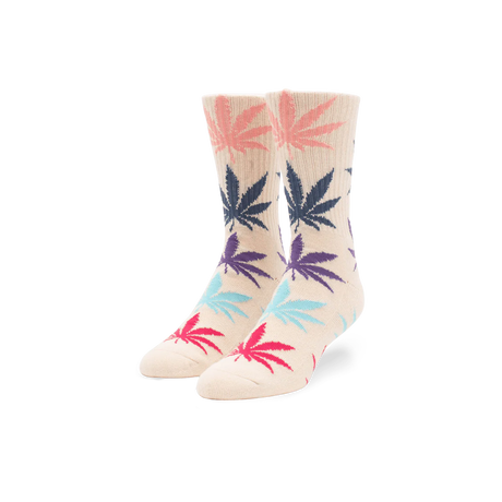 HUF Multi Hit Plantlife Sock Cream Men's Socks huf 