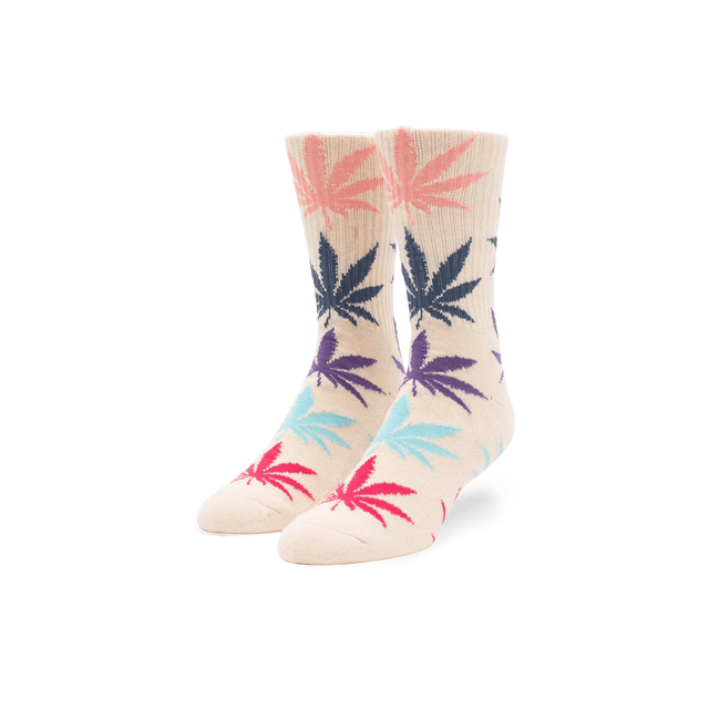 HUF Multi Hit Plantlife Sock Cream Men's Socks huf 