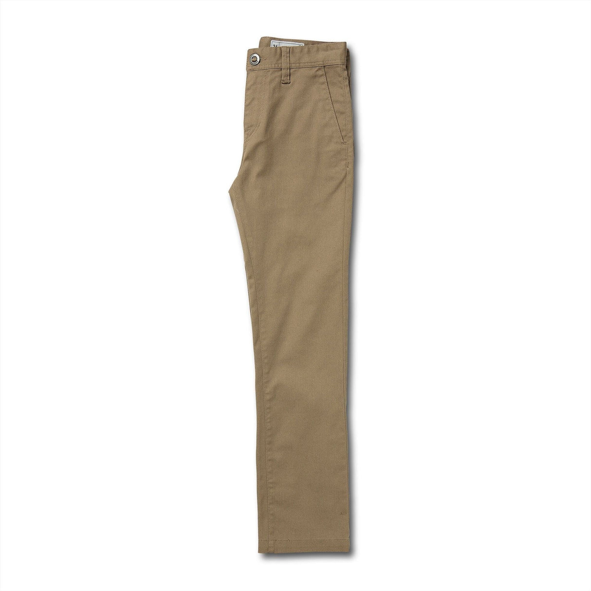 VOLCOM Youth Frickin Modern Stretch Pants Khaki Boy's Denim and Pants Volcom 