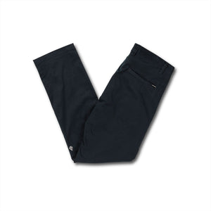 VOLCOM Fricken Modern Stretch Chino Pants Dark Navy Men's Pants Volcom 
